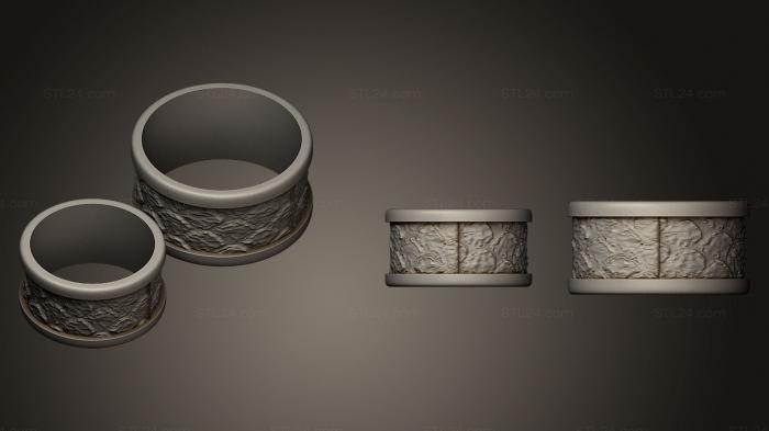 Jewelry rings (ring 103, JVLRP_0204) 3D models for cnc